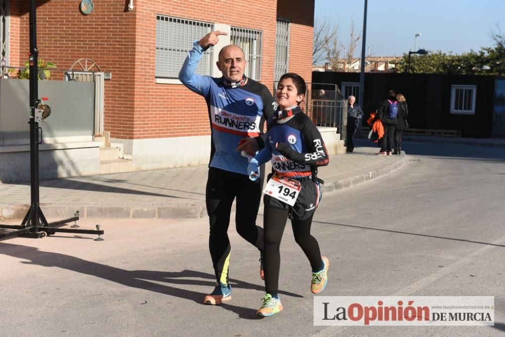 Primera carrera del año en Algezares