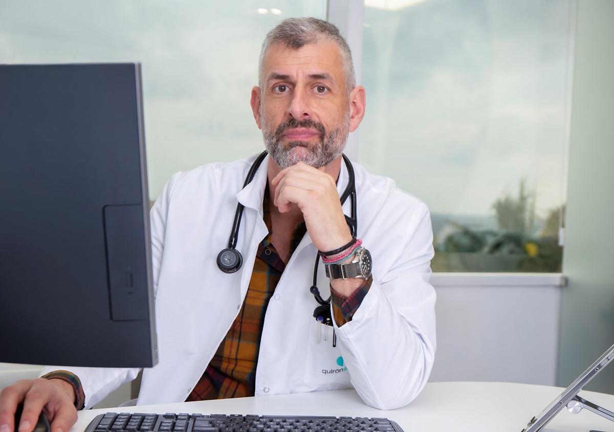 Javier Moreno, jefe de Servicio de Medicina Interna.