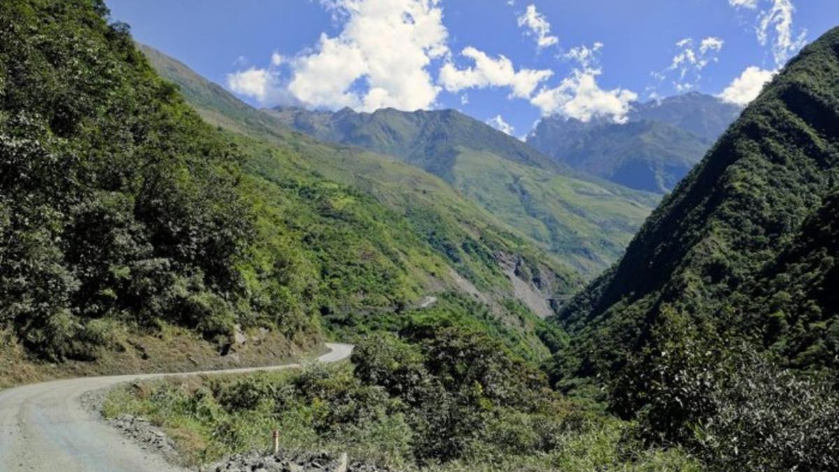 Imagen de la carretera peruana a reformar por BAC.
