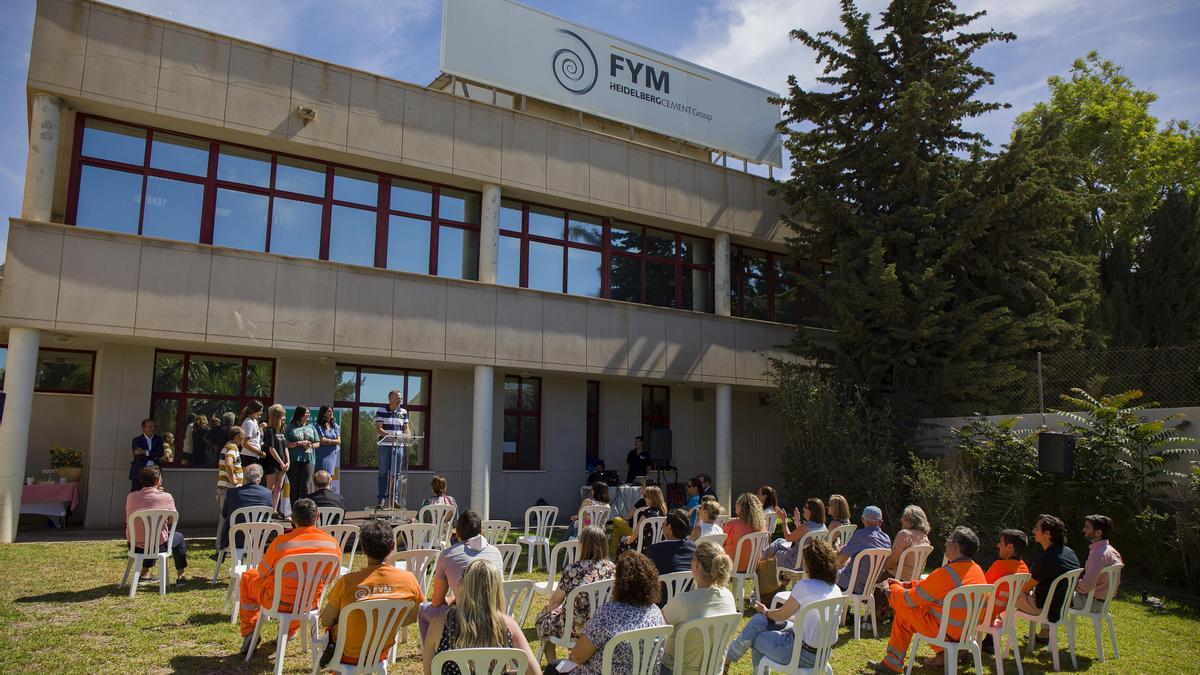 Entrega de los premios en la se de FYM Heidelberg.