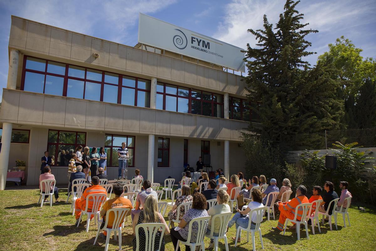 Entrega de los premios en la se de FYM Heidelberg.
