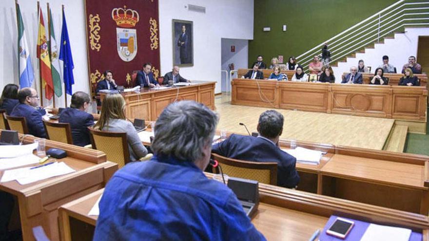 Pleno del Ayuntamiento de Torremolinos.