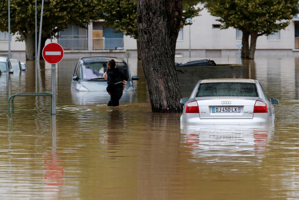 Així ha estat el pas de la tempesta Leslie pel sud de França