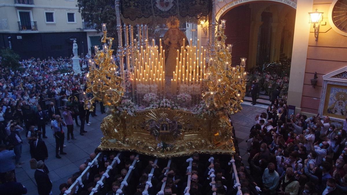 La Paloma vuelve a recorrer las calles de Málaga