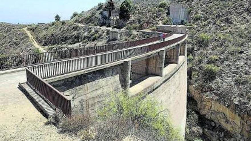 Presas en Tenetife -arriba- y bajo
estas líneas otra en Gran Canaria.  //E.D.