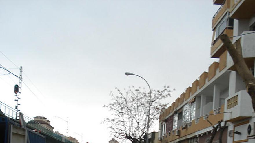 Cautivo. Los trabajos iniciales se centran en las aceras.