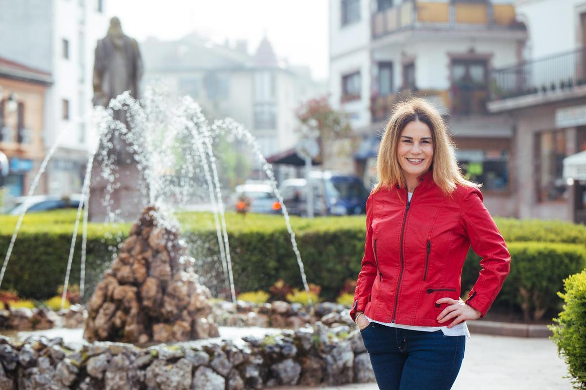 Vanesa González, secretaria general de la Agrupación Socialista de Cangas de Onís.