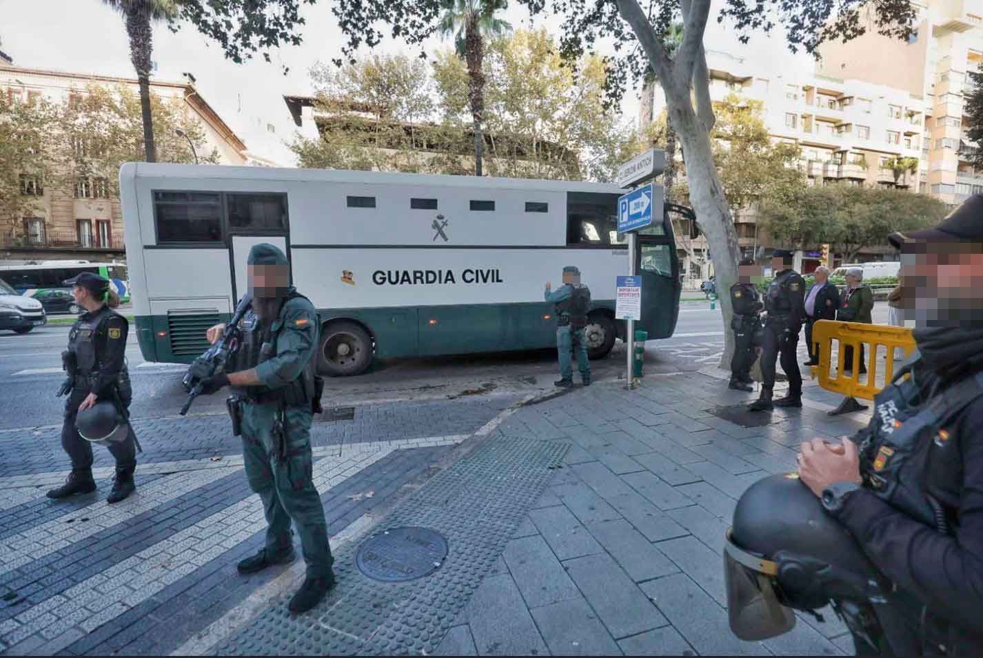 Los detenidos en la operación Gambito de dama, ante el juez
