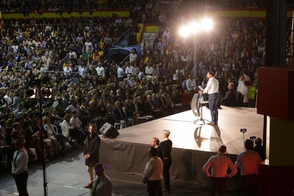 Acto de campaña de Vox en Murcia