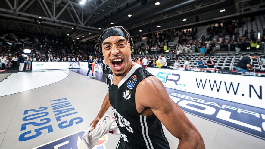 Brandon Taylor gana la liga italiana con la Virtus Bolonia