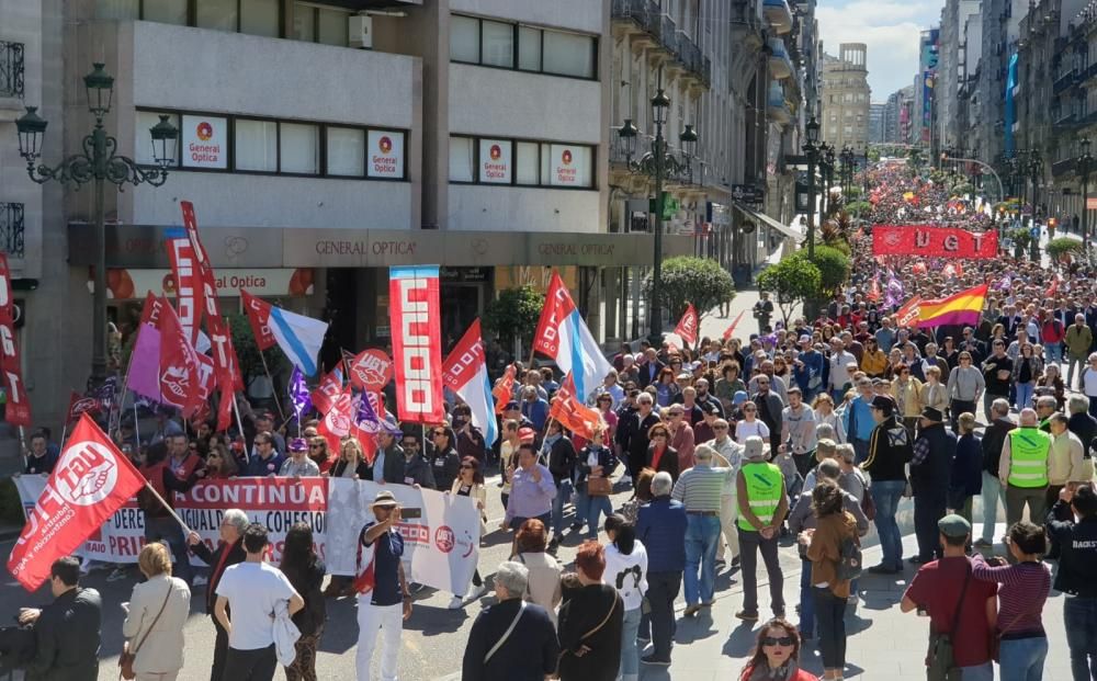 Vigo sale a la calle este Día del Trabajo