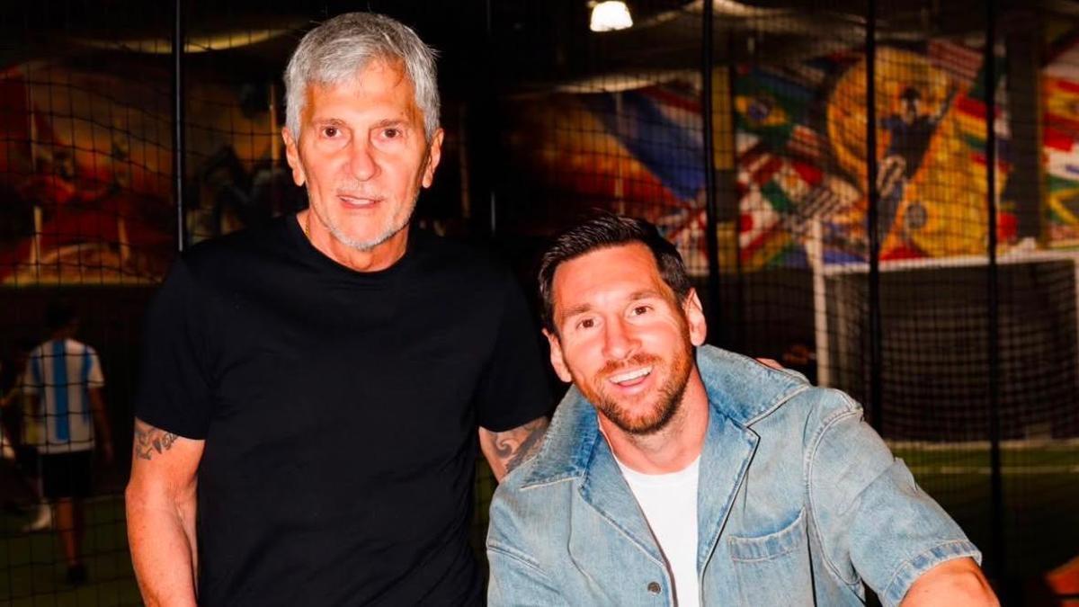 Leo Messi se despide de su padre, Jorge Messi, fallecido a los 68 años