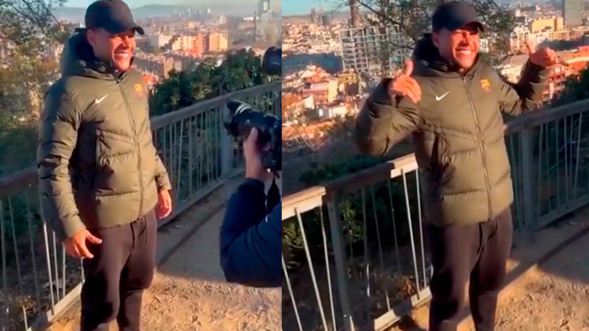 Vitor Roque ya está en Barcelona Vitor Roque ya está en Barcelona