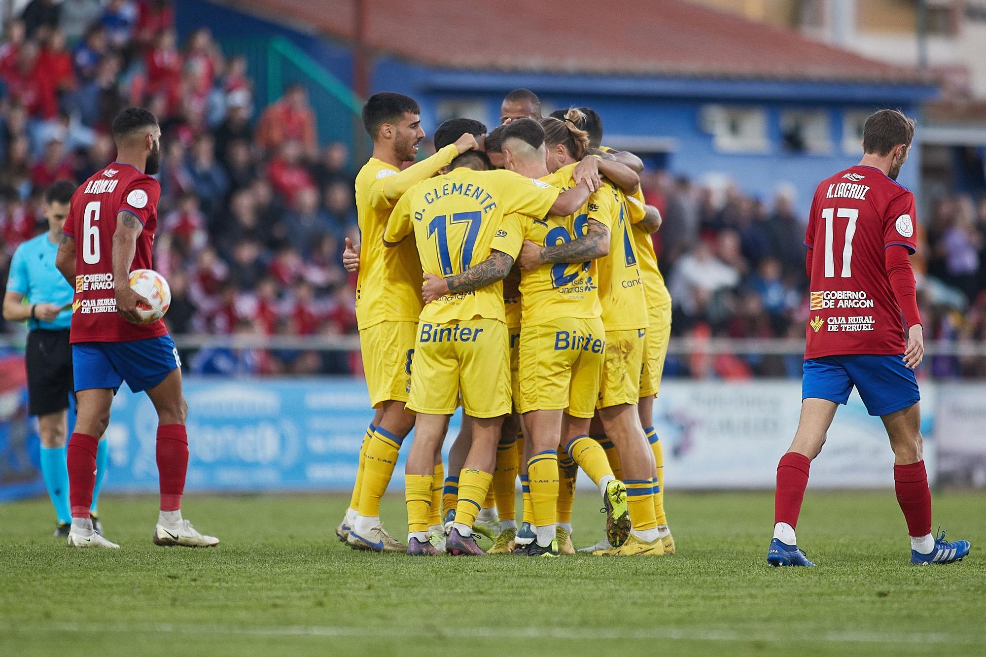 Partido de Copa del Rey: Teruel - UD Las Palmas