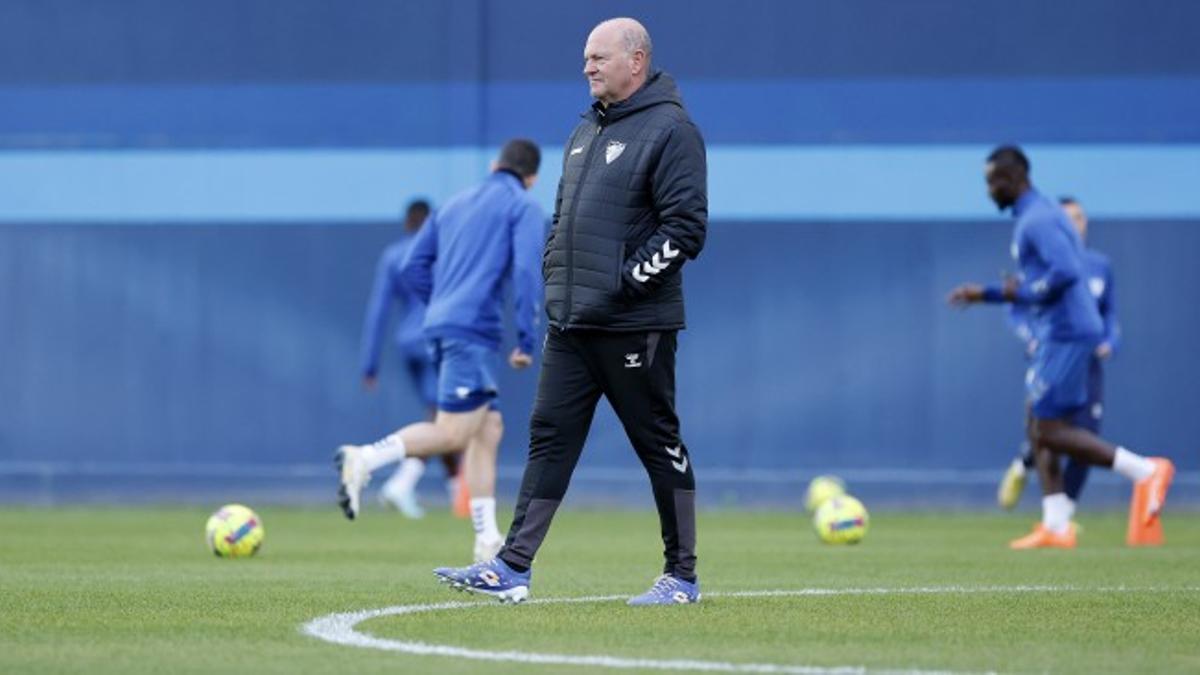 Pepe Mel, destituido como entrenador del Málaga CF.