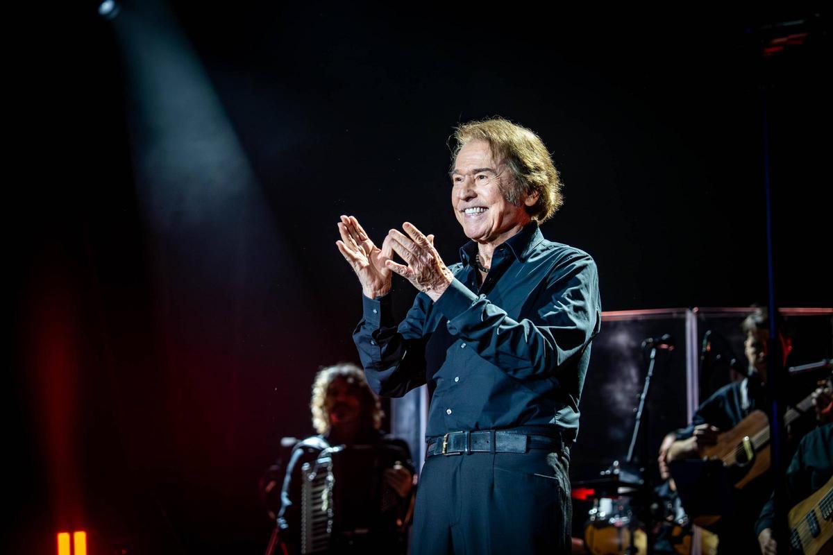 Concierto de Raphael en el Palau Sant Jordi