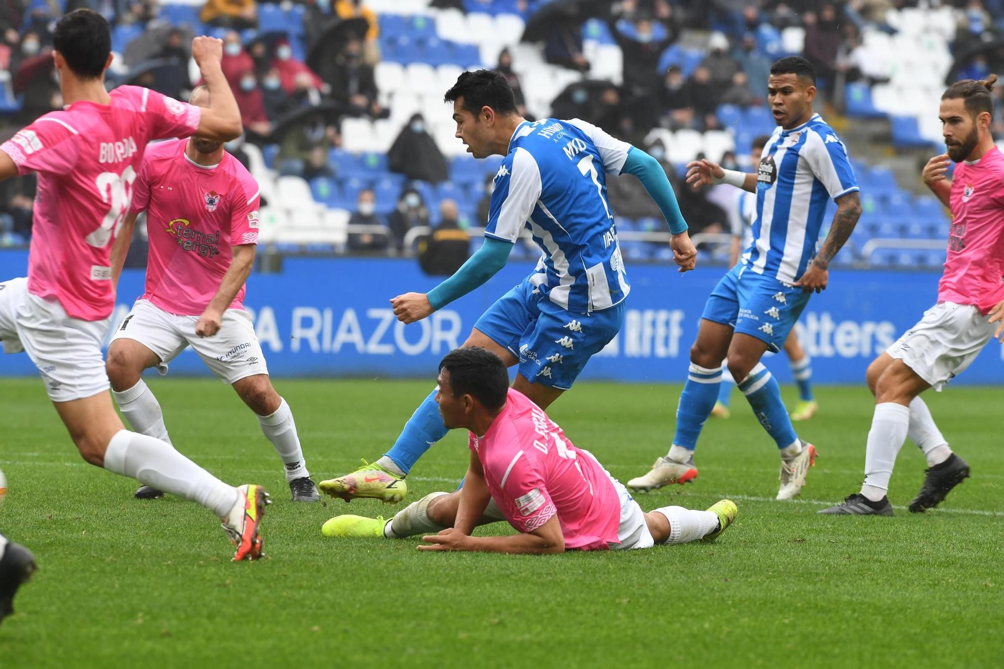 El Dépor le gana 1-0 al Talavera