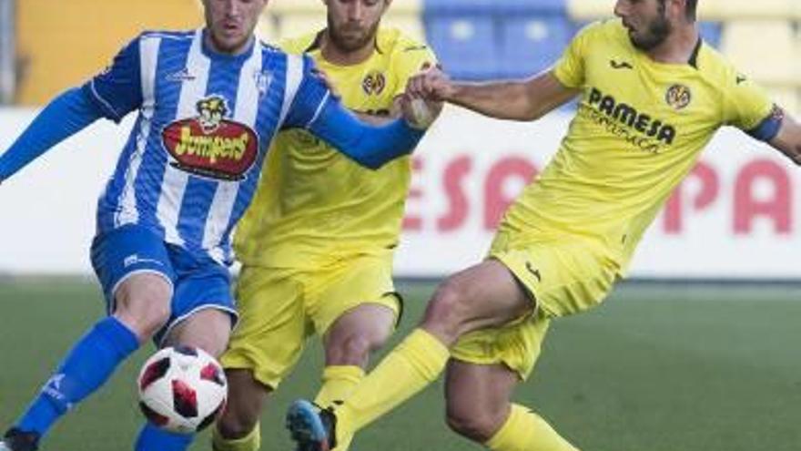 El filial del Villarreal se quedó el pasado sábado sin marcar ante el Ejea.