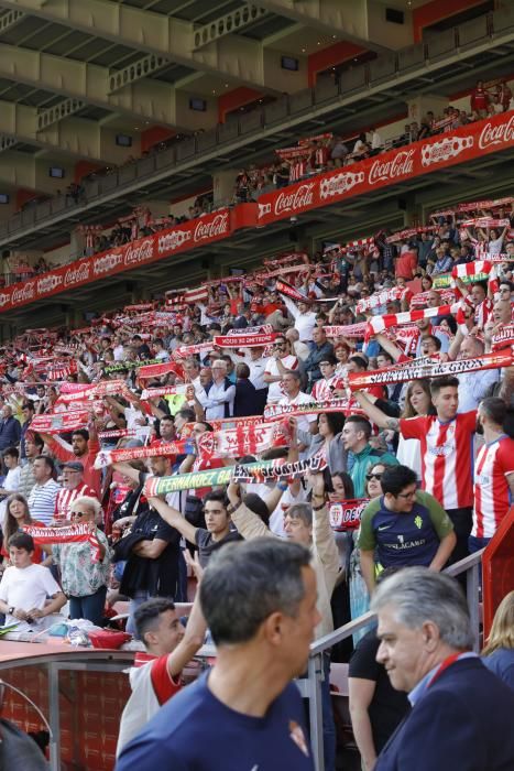 El Sporting 1 Alcorcón 3 en imágenes