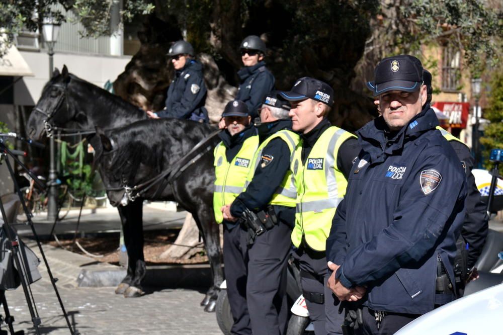 120 policías vigilarán a diario el centro y las zonas de playa de Palma en verano