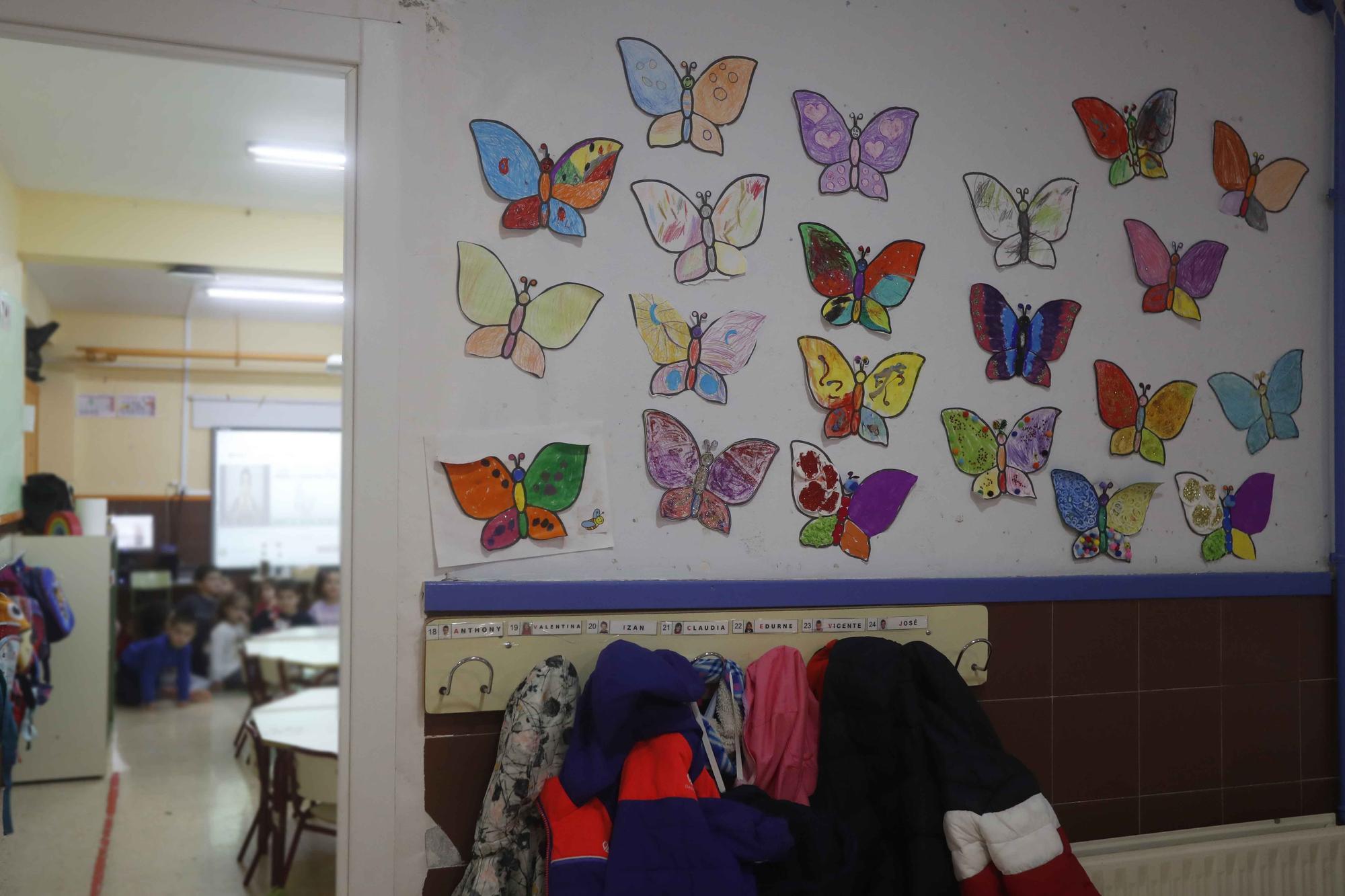 El CEIP "Platero y yo" de Aldaia prepara el 25 N