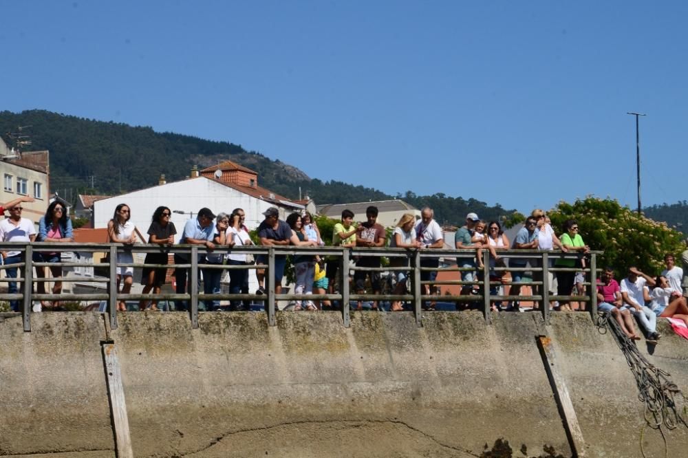 La Travesía a Nado de Moaña reúne a lo mejor del triatlón nacional