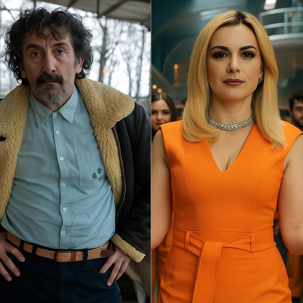 Luis Zahera en Animal y Mirem Ibarguren en El refugio atómico, las dos series españolas que triunfan en Netflix.