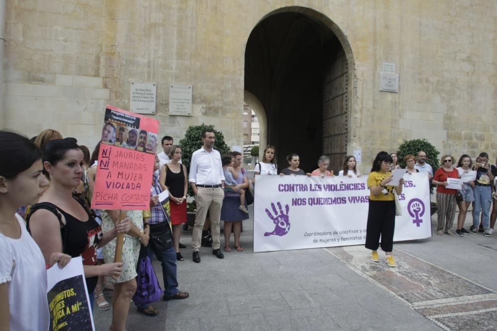 Concentración contra la violencia de género