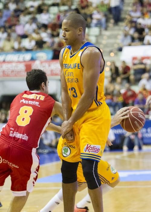 ACB, liga Endesa, encuentro entre UCAM Murcia CB vs Herbalait Gran Canaria, jornada 6, Palacio de los Deportes de Murcia, 29-10-2016, Foto Pascu Mendez