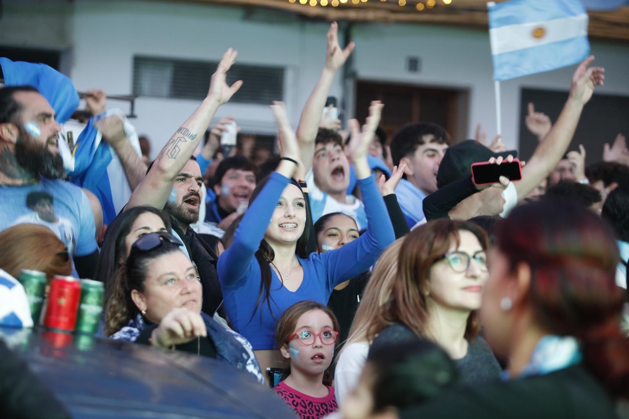 Los argentinos celebran el Mundial en Ibiza y Formentera