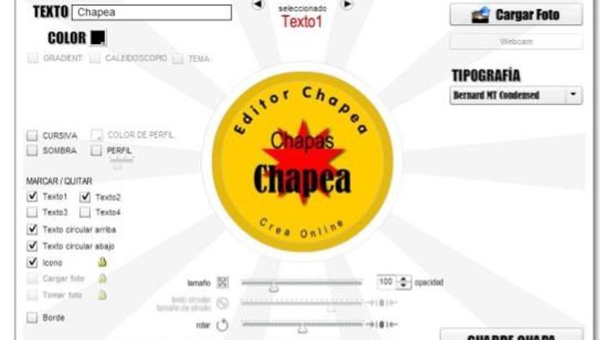 Chapea presenta su editor de chapas online diseñado para facilitar la personalización de chapas en minutos