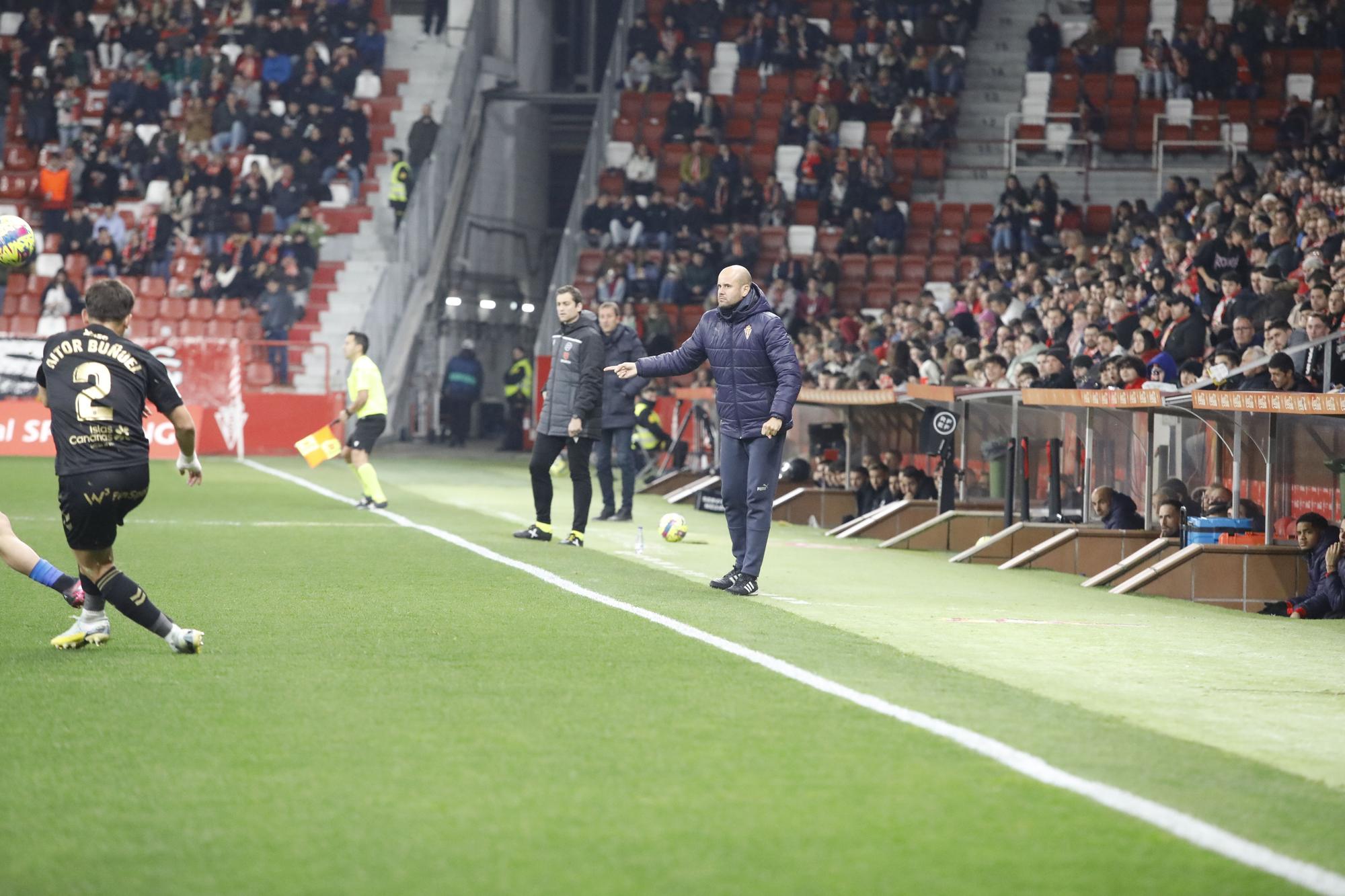 Así se vivió el encuentro entre el Sporting y el Tenerife