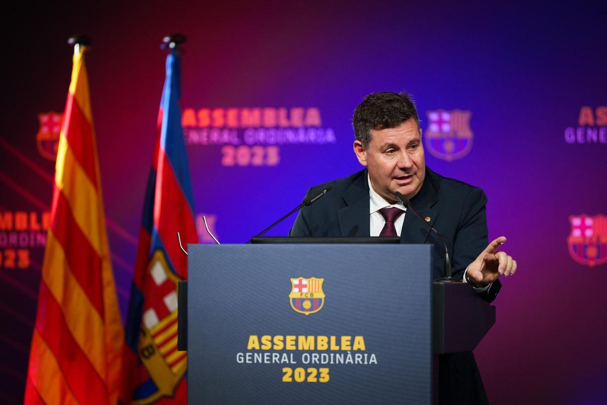Eduard Romeu, vicepresidente económico del FC Barcelona.