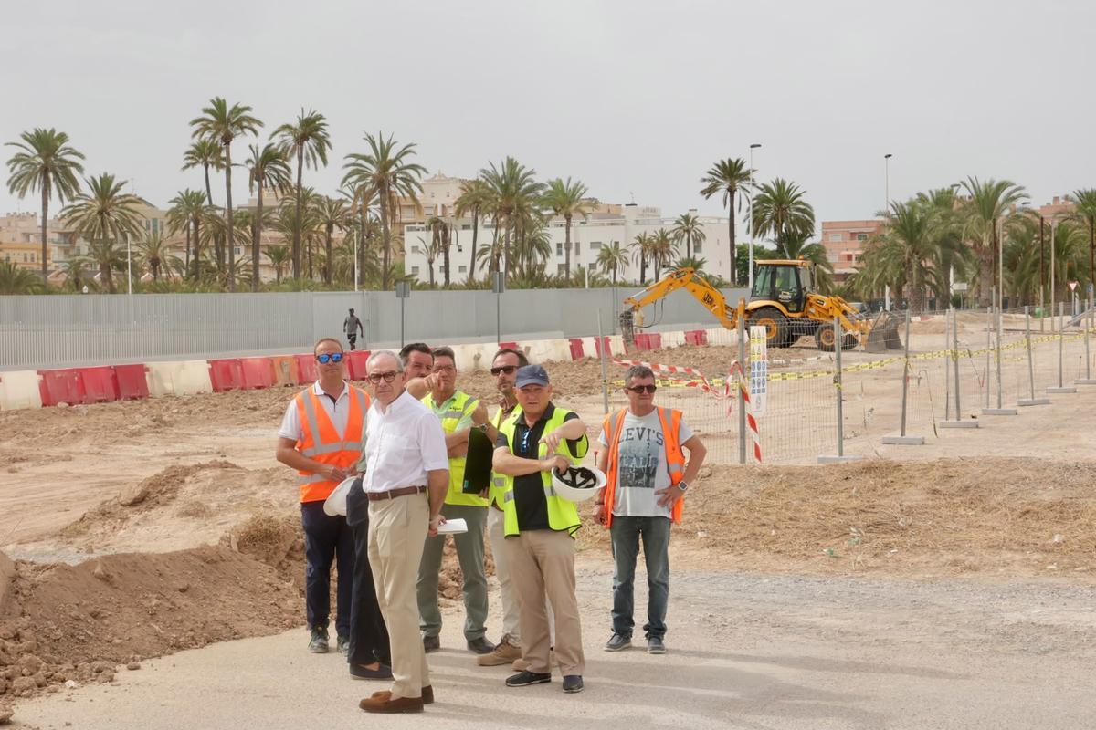 Las obras han empezando preparando terrenos para el desdoble