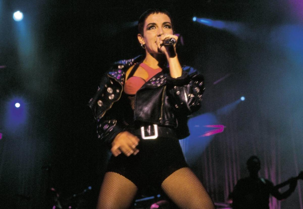 Ana Torroja en su época en Mecano.
