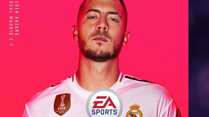 Hazard, en la portada del FIFA 2020.