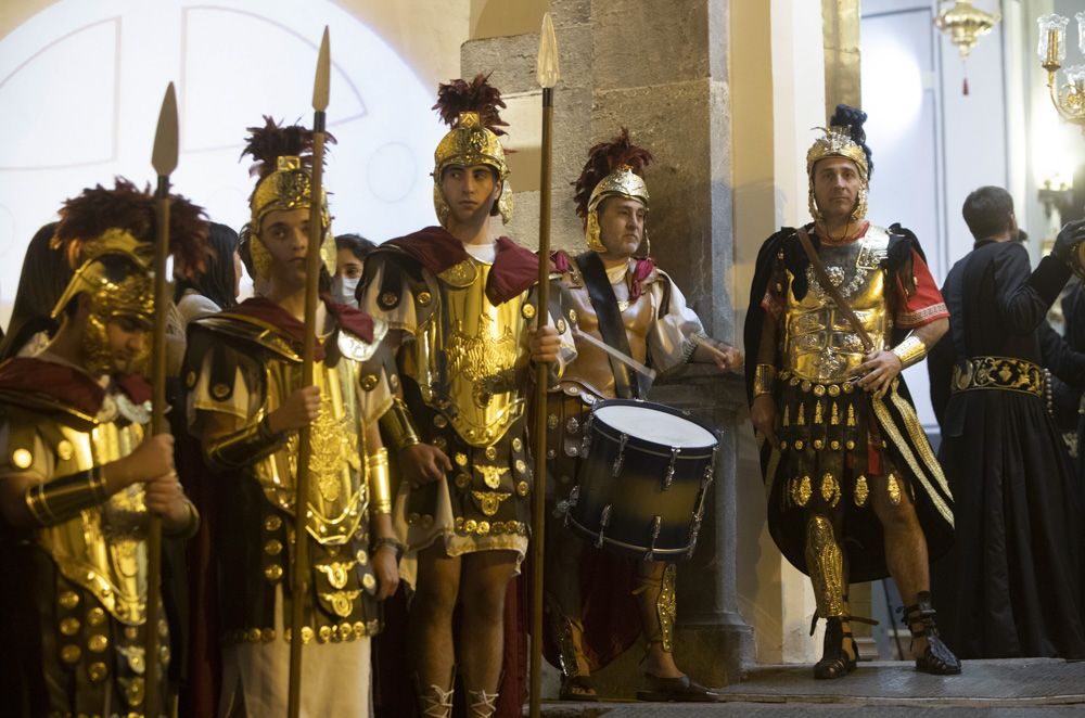 Procesión de Viernes Santo en Sagunt