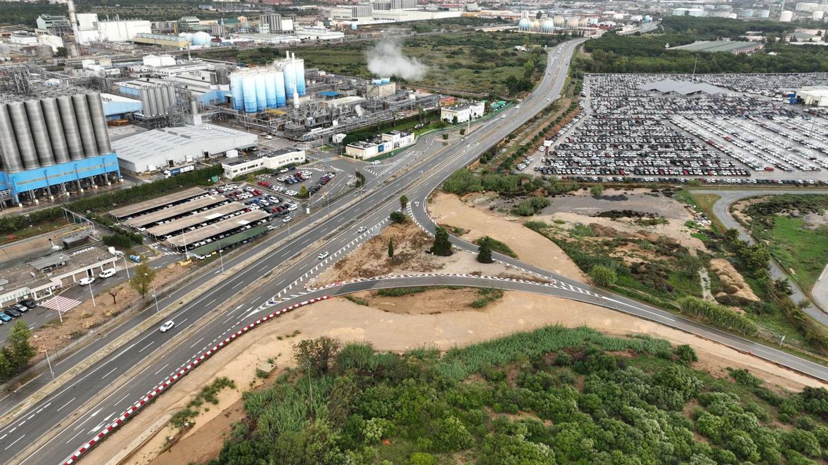 Acceso a la ZAL del Port de Tarragona