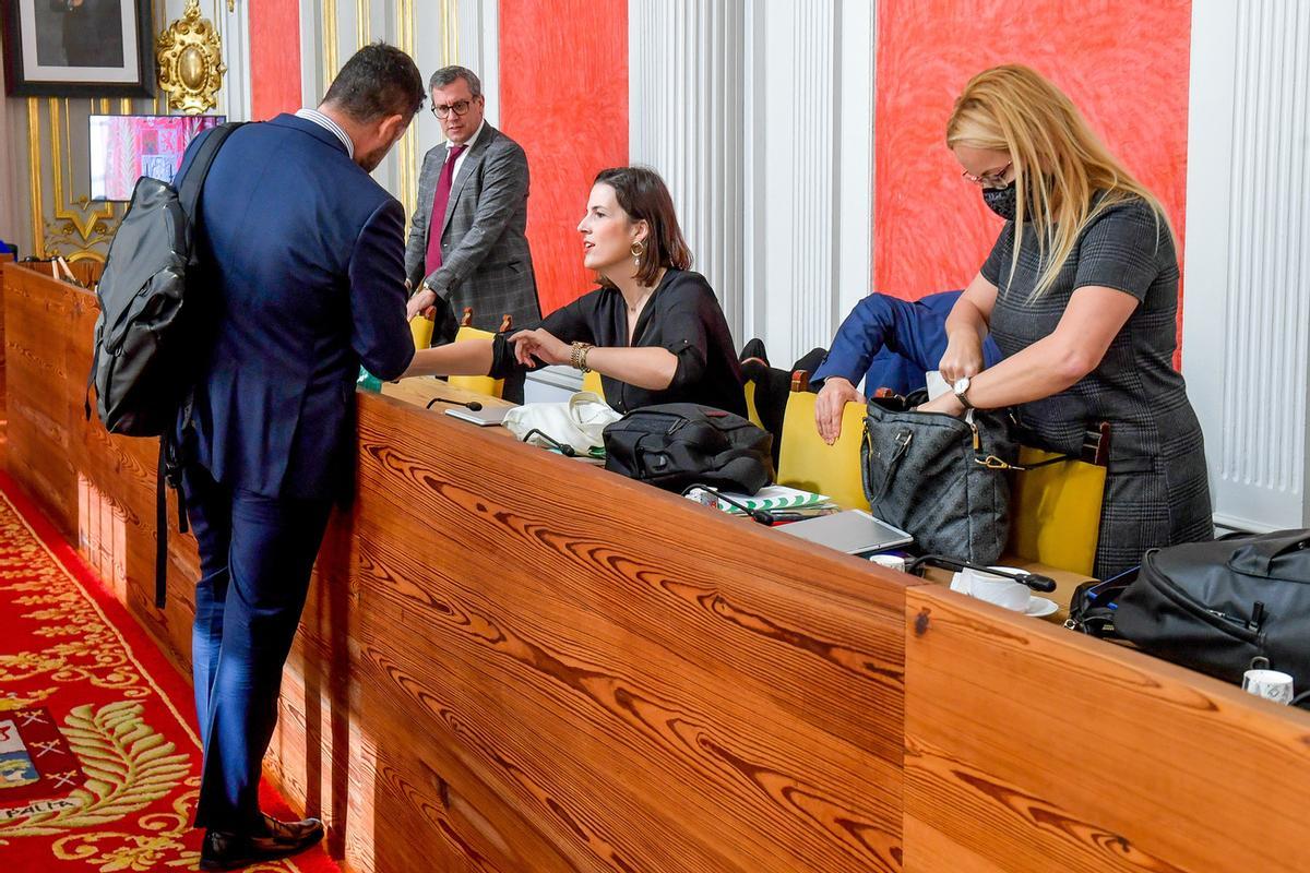 Último pleno del año 2023 en el Ayuntamiento de Las Palmas de Gran Canaria