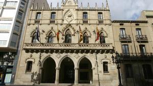 Fachada del ayuntamiento de Terrassa, el municipio de Catalunya más grande del AMI.