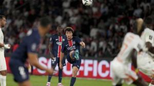 Joao Neves, durante un partido con el PSG