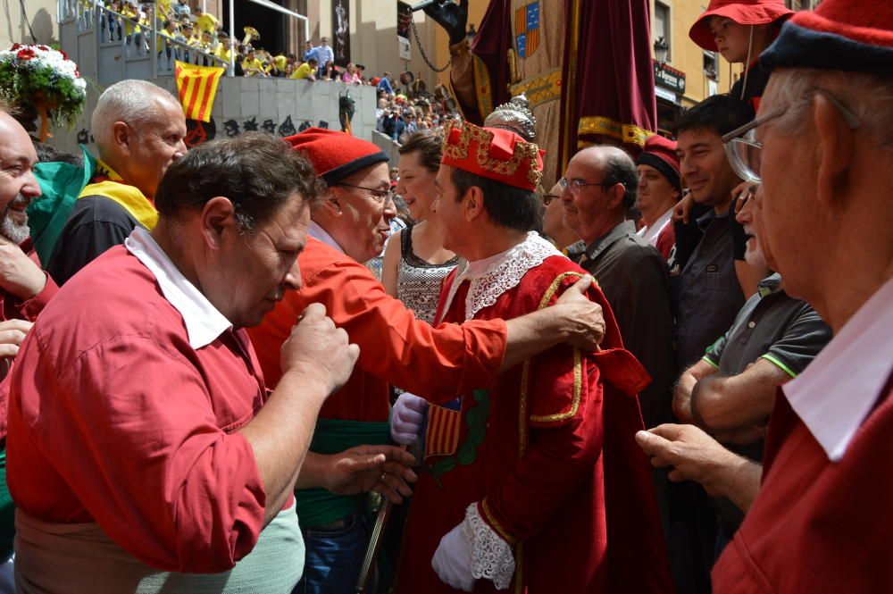 Broma al macer de la Patum Joan Segado