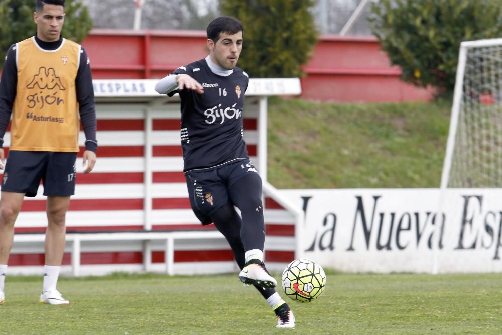 Entrenamiento del Sporting