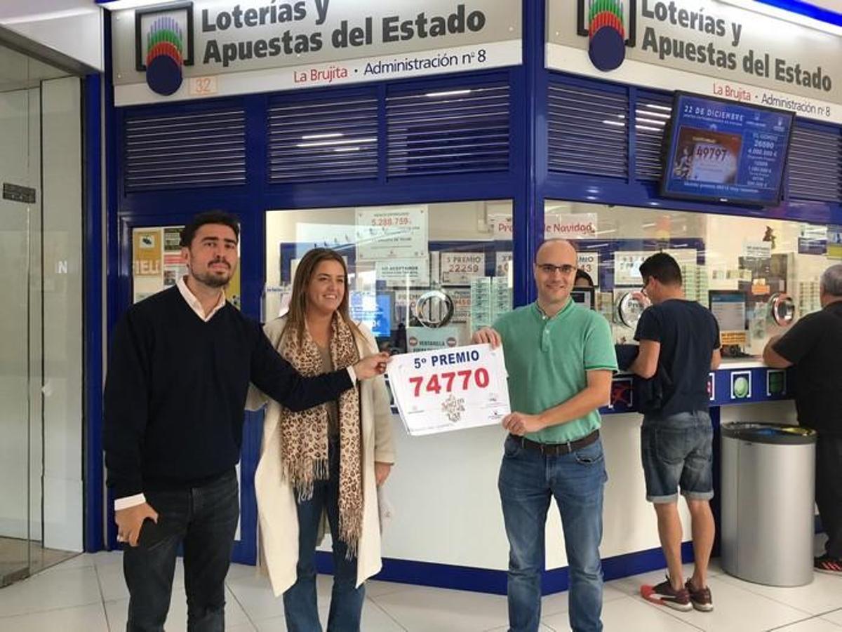 Estos son los afortunados de la Lotería Navidad en Canarias