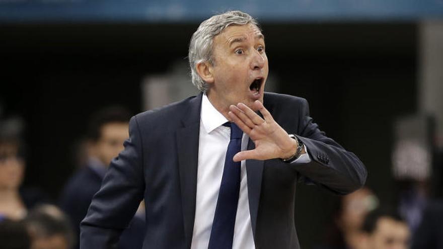 Svetislav Pesic, durante un encuentro.