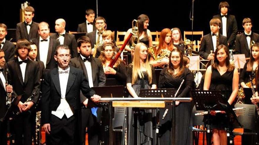 Un concierto de la Banda de Música de Vilagarcía. // Iñaki Abella