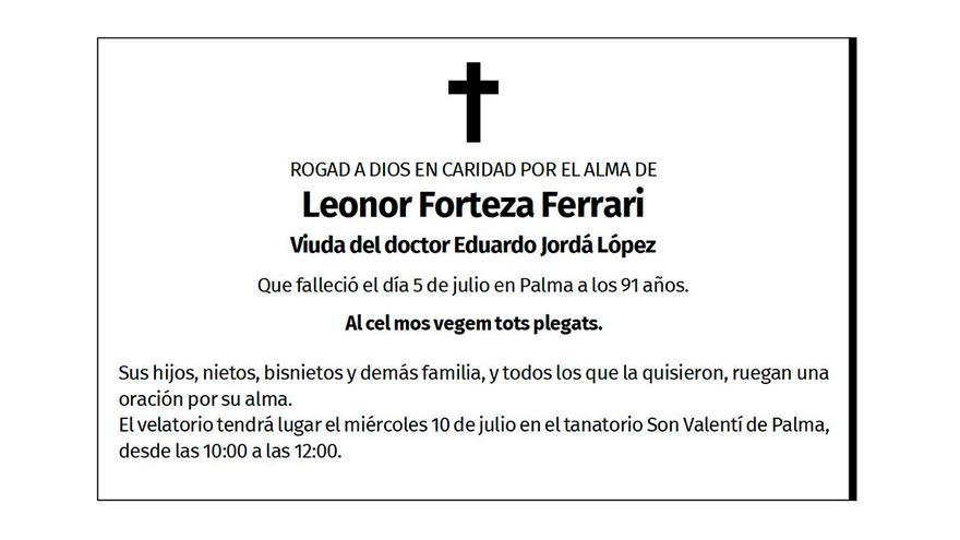 Leonor Forteza Ferrari