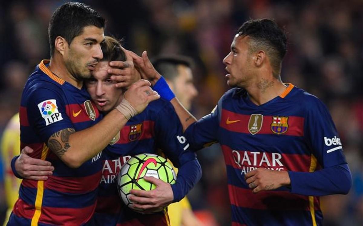 Luis Suárez bromea sobre su rol en el equipo rodeado de cracks del nivel de Messi y Neymar