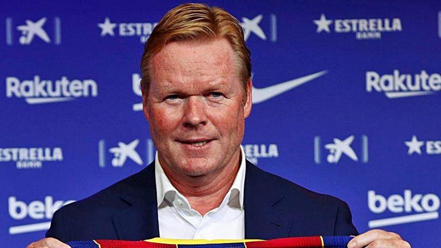 Araújo, el último futbolista en llevarle la contraria a Koeman