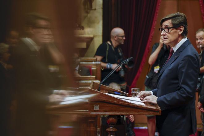 El pleno del Parlament acoge el debate de investidura